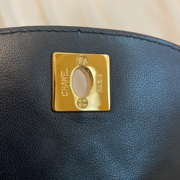 Chanel Vintage Quilted Multi-chain 24K Gold Coated Hardware Mini Crossbody Bag - Picture 13 of 17